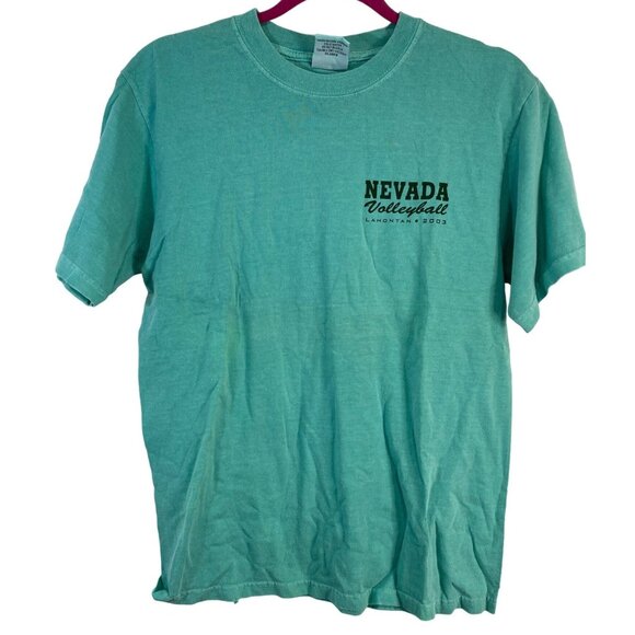Authentic pigment short sleeve shirt Nevada volleyball 2003 names ball S READ - Picture 1 of 7